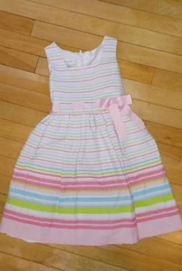 Girls Bonnie Jean Dress Size 6 Holiday Wedding Pictures - Picture 1 of 4