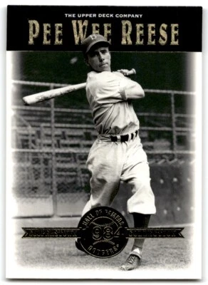 2001 UPPER DECK COOPERSTOWN COLLECTION PEE WEE REESE BROKYLYN DODGERS #15 - Image 1 of 2