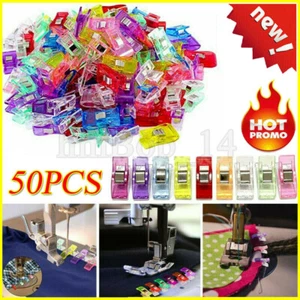 100 Stück Stoffklammern Nähklammern Wonder Clips Nähclips Nähzubehör Sewing Clip - Bild 1 von 12