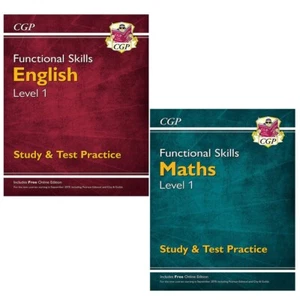 Functional Skills Study & Test Level 1 Practice Collection 2 Book Collection Set - Picture 1 of 20