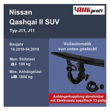 Produktbild - abn. AHK Westfalia +ES 13 spez. für Nissan Qashqai II SUV BJ 10.18-04.19 NEU ABE