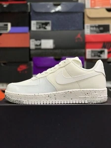 Women's Nike Air Force 1 Low Crater Foam Summit White Blue CT1986-100 sz 11W - Picture 1 of 7