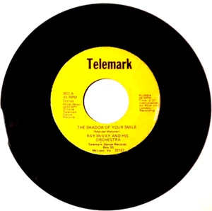 RAY McVAY AND HIS ORCH. - The Shadow Of Your Smile- Vinyl 45rpm 1974 Telemark - Imagen 1 de 4
