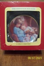 Heirloom Collection - A Child's Christmas Mini Plate with Stand