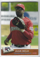 2007 Harrisburg Senators (Double-A Washington Nationals) Juan Melo