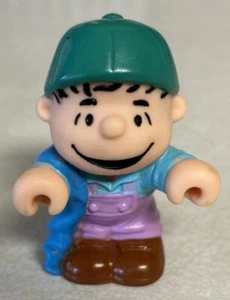 Vintage 1966 United Features Synd PEANUTS LINUS 2.5" PVC Figure - Picture 1 of 3