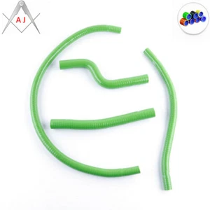 For 2003-2007 Polaris Predator 500 Silicone Radiator Coolant Hoses Kit Green - Picture 1 of 7