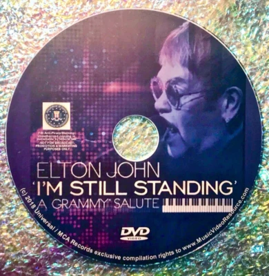 Элтон Джон I'm Still Standing A Salute 2018 DVD ПРОДАВЕЦ ИЗ США Эд Ширан Леди Гага - Изображение 1 из 3
