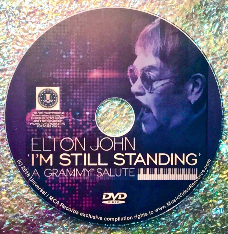 Elton John I'm Still Standing A Salute 2018 DVD USA SELLER Ed Sheeran Lady Gaga - Image 1 of 3