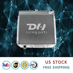 3Rows Cooling Radiator 67-70 Ford Maverick Fairlane Mustang Falcon Torino 20''W - Picture 1 of 12