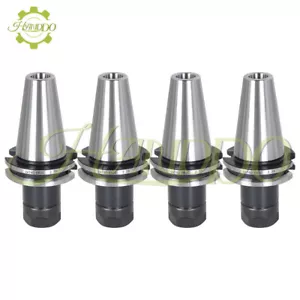 4PC CAT40-ER20 Collet Chuck 2.76"Gage Length Runout Chucks Tool Holder - Picture 1 of 8