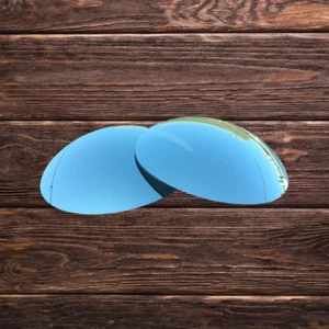 Lenti di ricambio polarizzate argento titanio per Oakley Eye Jacket 1.0 - Foto 1 di 1