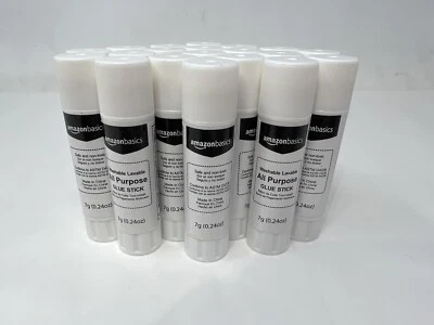(20) Palitos de pegamento escolar multiusos Amazon Basics, palo de 0,24 oz ¡¡ENVÍO GRATUITO!!! Foto 1 de 4