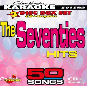 The Seventies Hist Karaoke CD+G 3 New Chartbuster 5015 in WHITE SLEEVES - Picture 1 of 2