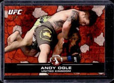 2013 Topps UFC Bloodlines Andy Ogle Red #4/8