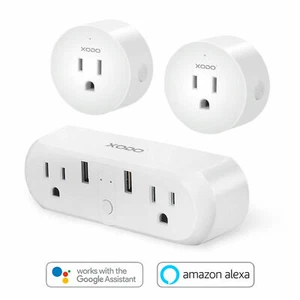 KXODO PK4 Best 2020 Smart Plug Smart Home Socket Multi Plug USB Fast Charging - Picture 1 of 8