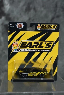 M2 Machines 1:64 Scale Auto Drivers 1966 Ford Mustang Fastback 2+2 Earls Plumbin - Image 1 of 2