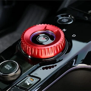 Red Center Console Gear Shift Switch Knob Cover Trim Decor for Kia EV6 Niro EV - Picture 1 of 6