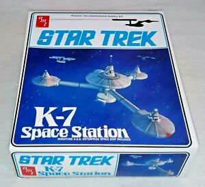 Star Trek K-7 Space Station AMT Model Kit #AMT644 (12 in diameter) Complete!