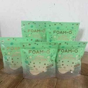 PACK OF 5 FOAM-O Shower Steamer In Apple & Star Fruit 75g FREE P&P - Picture 1 of 2