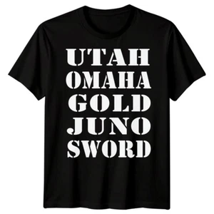 Family Utah Omaha Gold Juno Sword D-Day T-Shirt Tee 1944 World War II History#DD - Picture 1 of 19