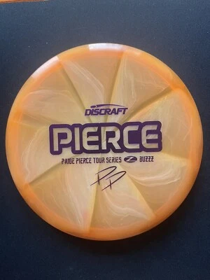 🎃DISCRAFT PAIGE PIERCE TOUR SERIES Z BUZZZ 173-174g ORANGE W PURPLE FOIL🎃 - Image 1 of 2