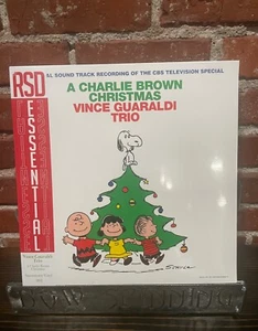 VINCE GUARALDI TRIO:  Charlie Brown Christmas LP RSD Essential "Snowstorm" Vinyl - Picture 1 of 2