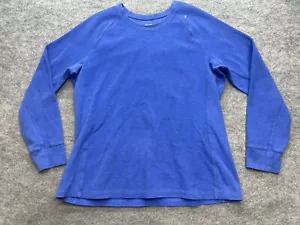 Duluth Trading Company Hemd Gr. XL Extra Large Blau Waffel Thermo Langarm - Bild 1 von 13