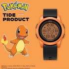 Pokemon Charmander Kids LED Cyfrowy silikonowy zegarek z paskiem - Wielofunkcyjny Waterp