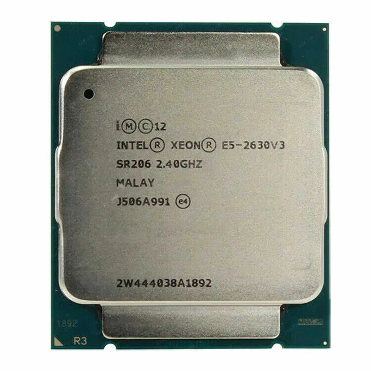 Intel Xeon E5-2630 V3 CPU 8-Core 2.4GHz SR206 20MB 85W LGA 2011-3 Processor - Image 1 of 1