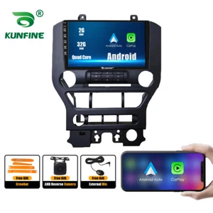 Autoradio Android Navi DAB+per Ford Mustang 2015-2020 autoradio GPS CarPlay WiFi - Foto 1 di 15