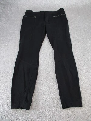 Pantalones ajustados elásticos negros para mujer Athleta Ponte Moto 2.0 Foto 1 de 4