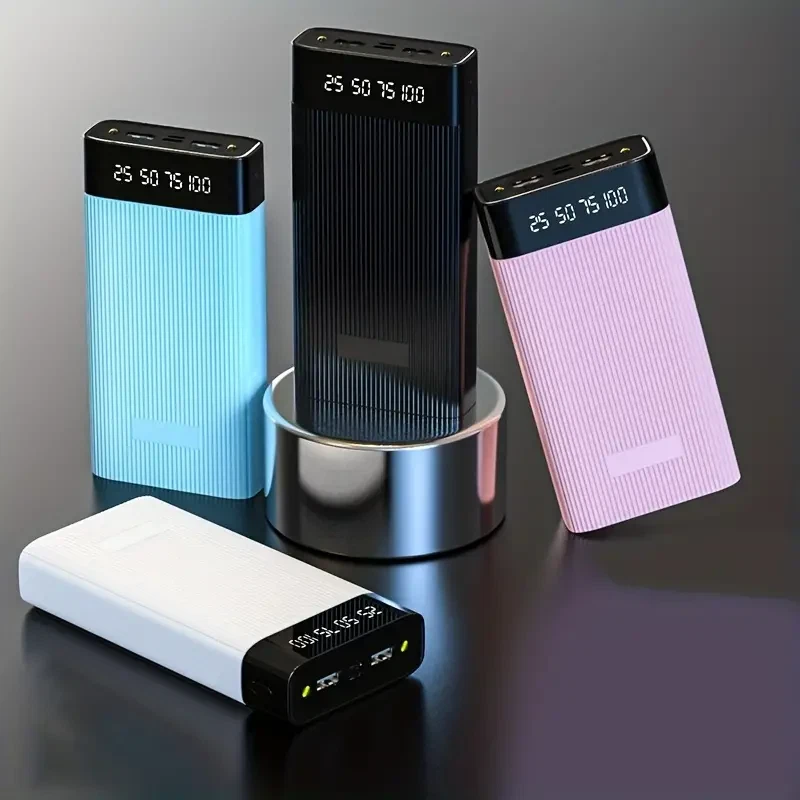 Banco de alimentación MiUSB doble 10000/20000 mAh para Android - Pantalla LED y luz Foto 1 de 4