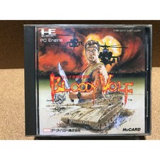 Bloody Wolf Hu Card Data East NEC PC Engine From Japan USED