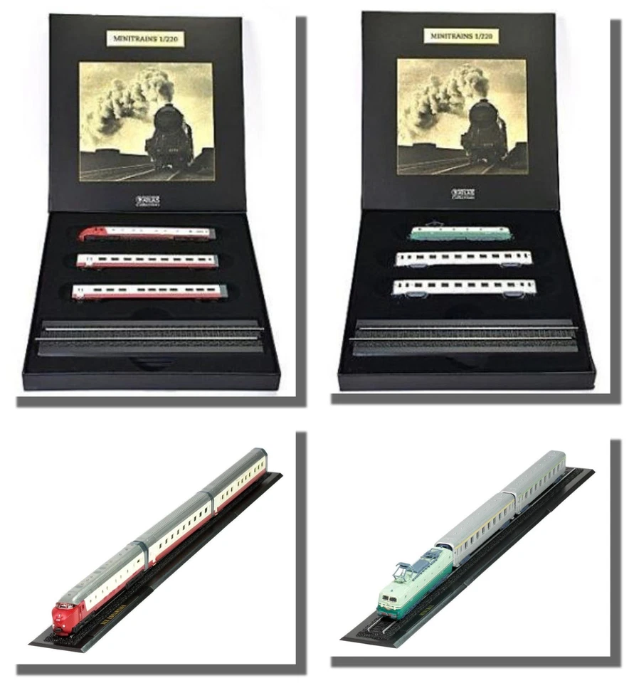 Tee Edelweiss + Mistral, 2 Great Trains Set  Z guage 1/220 scale Brand New - Image 1 of 1