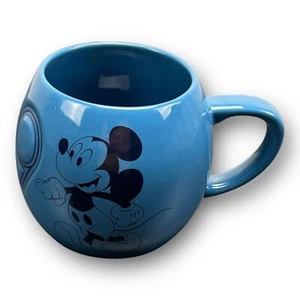 Taza taza grande de cerámica azul Mickey Mouse Walt Disney World 2019 - Imagen 1 de 9