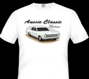 1969 FORD ZC FAIRLANE 500 QUALITY WHITE TSHIRT ( 12 CAR COLOURS ) BIG FIT - Picture 1 of 12