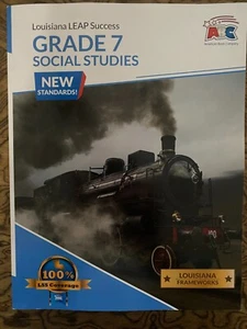 Louisiana Grade 7 Social Studies Student Book ABC Book Co 2024 NEW - Picture 1 of 9