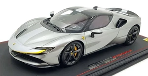 BBR 1/18 Scale Resin P18180RA - Ferrari SF90 Stradale Race Ver - Met Iron Grey - Picture 1 of 7