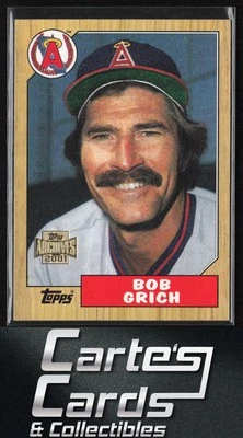 Bob Grich 2001 Topps Archives #172 California Angels - Image 1 of 2