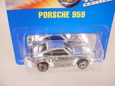 HOT WHEELS TARJETA AZUL COLECCIONISTA # 193 CROMO PORSCHE 959 Foto 1 de 2
