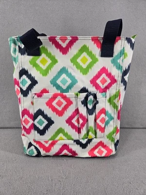 Bolso de Mano/Bolso de Hombro Thirty-One de Lona, Diseño Multicolor, Bolsillos, Cierre de Cremallera Foto 1 de 4