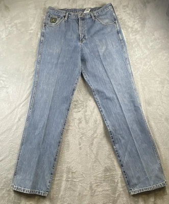 Cinch Men’s Blue Jeans Green Label Size 35x34 Denim Relaxed Fit Western Cowboy - Image 1 of 4