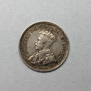 1919 5 Cent Silber Kanadier - Bild 1 von 3