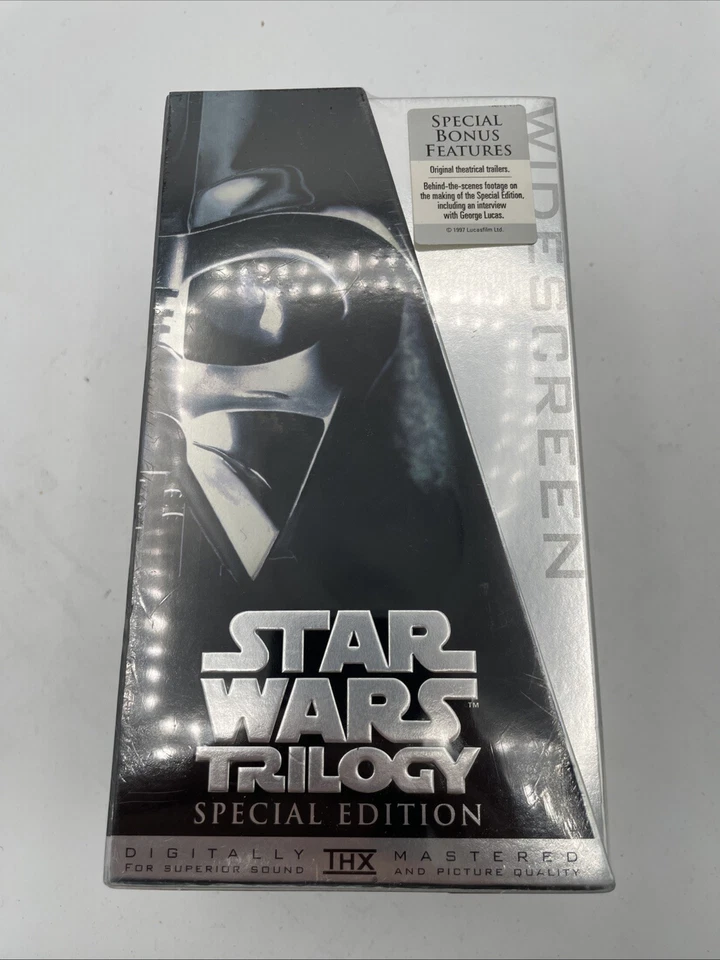 Star Wars Trilogy (VHS, Special Edition - Platinum Widescreen Edition) New - Image 1 of 4
