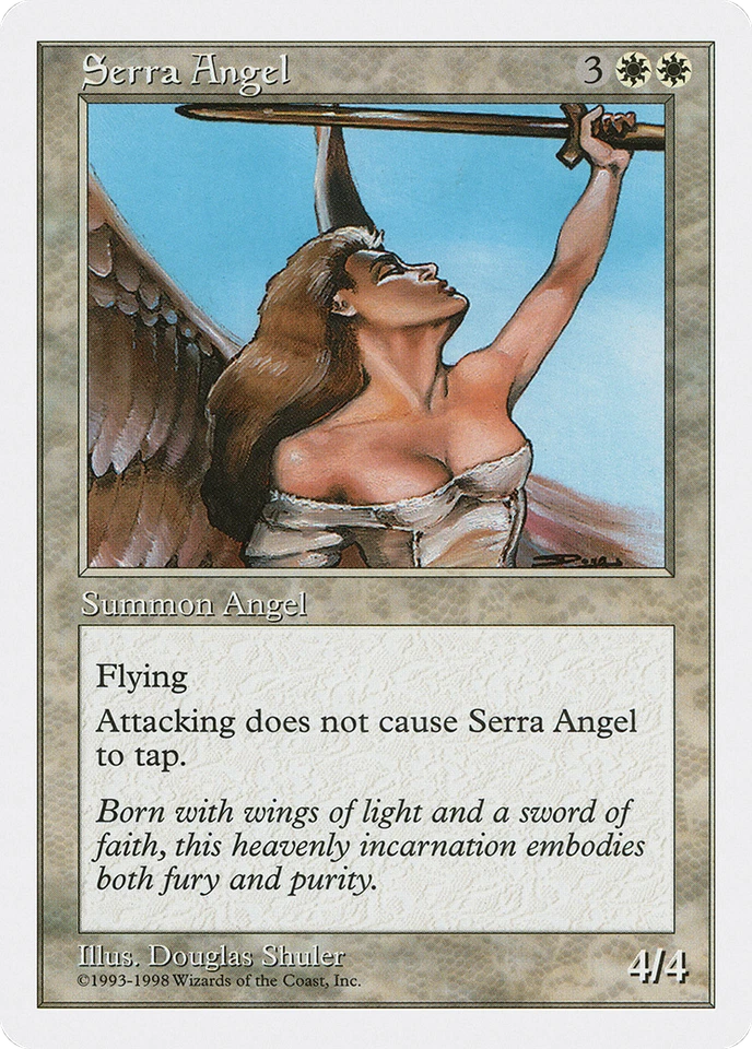 Serra Angel #57 (MP) Anthologies ATH Magic MTG - Image 1 of 1