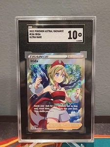 Irida 186/189 SGC 10 Full Art Trainer Pokemon Karte Graded - Bild 1 von 2