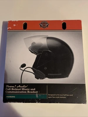 Harley-Davidson БУМ! АУДИО ПОЛНЫЙ ШЛЕМ ПРЕМИУМ МУЗЫКА И КОММУНИКАЦИИ ГАРНИТУРА - Изображение 1 из 4