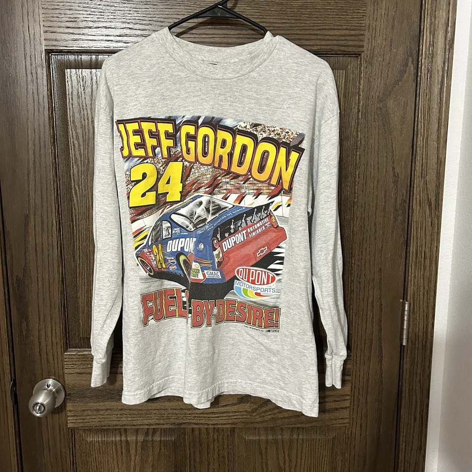 De colección Jeff Gordon Racing Manga Larga Grande Foto 1 de 3