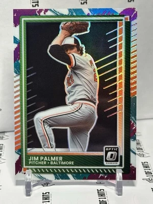 Panini Donruss 2025 - Optic Jim Palmer #57 JAZZ Prizm SSP Foto 1 de 2